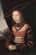 CRANACH, Lucas the Elder Portrait of a Woman dfg china oil painting reproduction